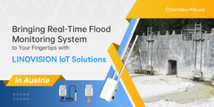 Bringing Real-Time Flood Monitoring System to Fingertips with Linovision IoT Solutions in Austria