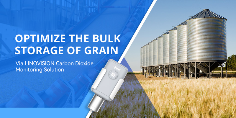 Optimize the Bulk Storage of Grain via Linovision Carbon Dioxide Monitoring Solution