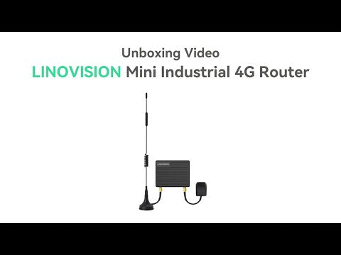 Mini Industrial 4G LTE Router with Low Power Consumption and GPS