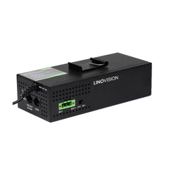 2-Port UPS POE Switch Provides 24V/48V POE and 12V/24V/48V DC Output