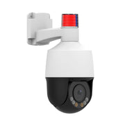 5MP Active Deterrence Network Mini PTZ Camera with Human/Vehicle Detection NDAA Compliant