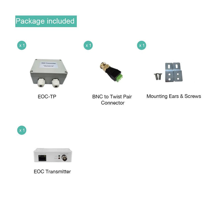 EOC Transmitter with waterproof enclosure weatherproof box