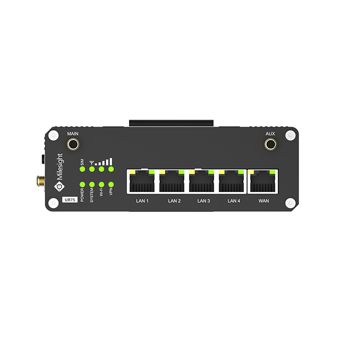 Milesight UR75 Industrial Cellular Router 5G Ultra Series - IOTNVR