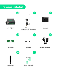 Industrial 4G LTE cellular router supports virtual SIM and physical SIM, WLAN, RS485 IoT gateway