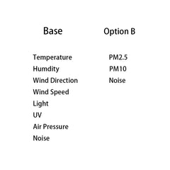 RS485 Modbus 9 in 1 Weather Station