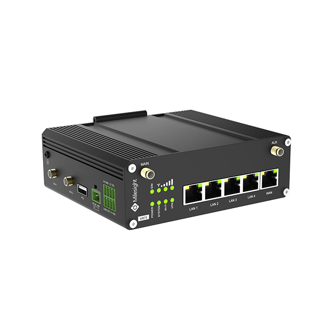 Milesight UR75 Industrial Cellular Router 5G Ultra Series - IOTNVR