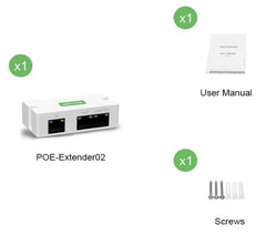 Mini Passive 2 Port POE Switch POE Extender