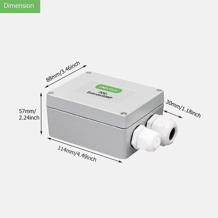 Passive 2 Port POE Extender